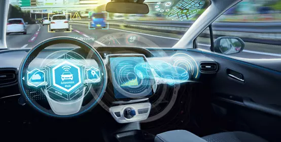 Electric Car screen